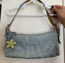 Light blue Coach Bag