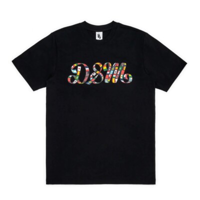 Nike X DSM Men's T-Shirt Athletic Logo Printed Active Short Sleeve