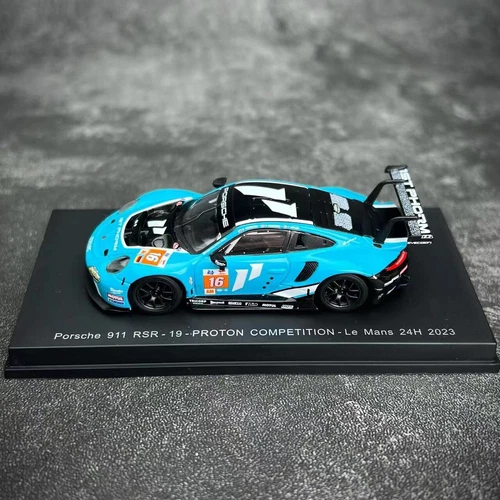 Spark 1/64 Porsche 911 RSR-19 Proton Competition #16 2023 Le Mans Car Model - Picture 3 of 8
