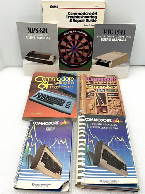 VINTAGE COMMODORE 64 BOOK TROUBLESHOOTING REPAIR GUIDE PROGRAMMER MANUAL SAMS