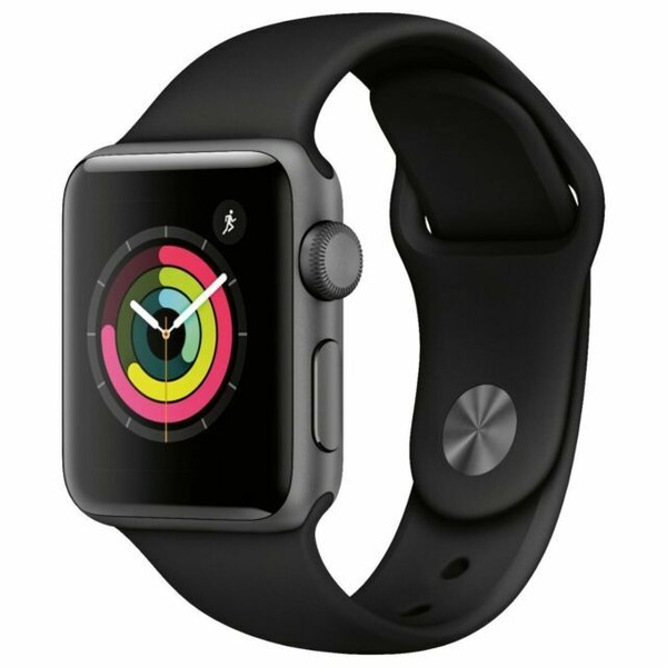 Apple Series 3 Black Men's Watch - A1860 for sale online | eBay