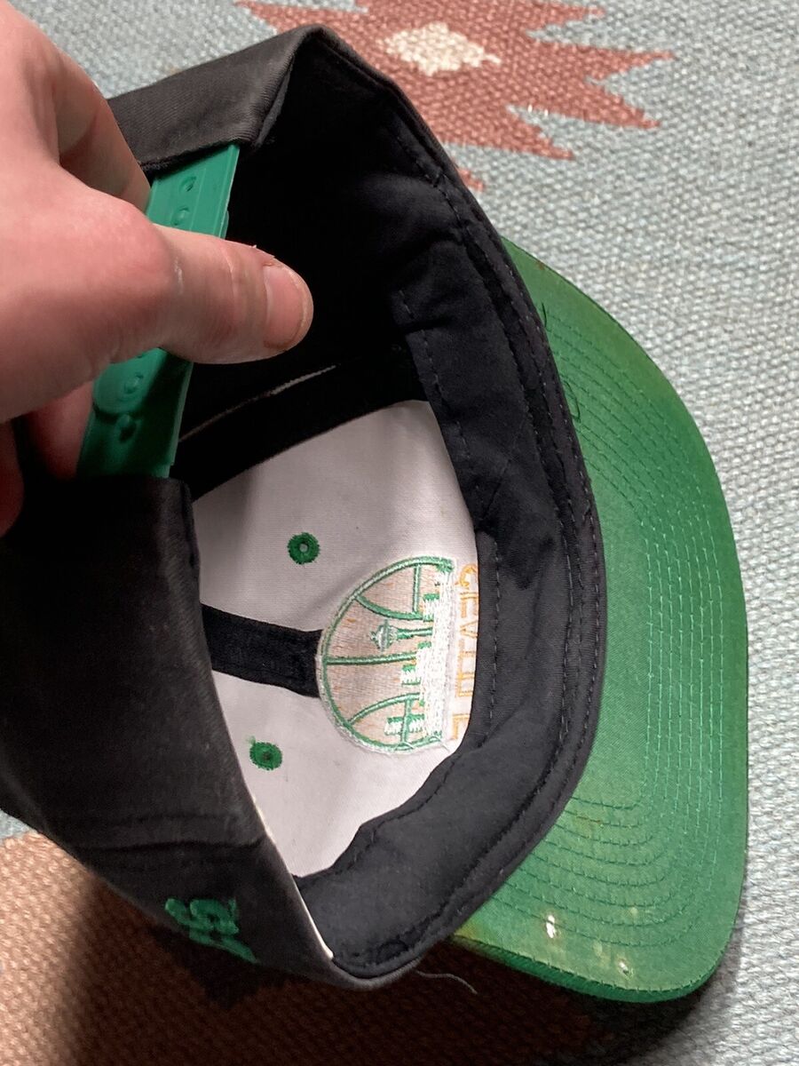 Vintage Seattle SuperSonics SnapBack hat cap 90s spellout Vintage Seattle SuperSonics SnapBack hat cap 90s spellout