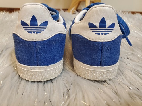 adidas gazelle blue kids