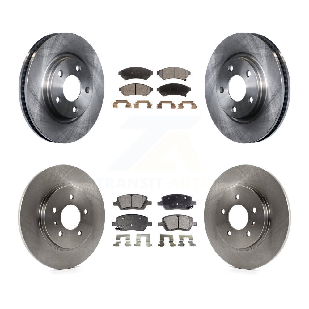 BREMSSCHEIBEN BESCHICHTET HINTEN + BREMSKLÖTZE FÜR CHEVROLET SSR 2003 - 2006