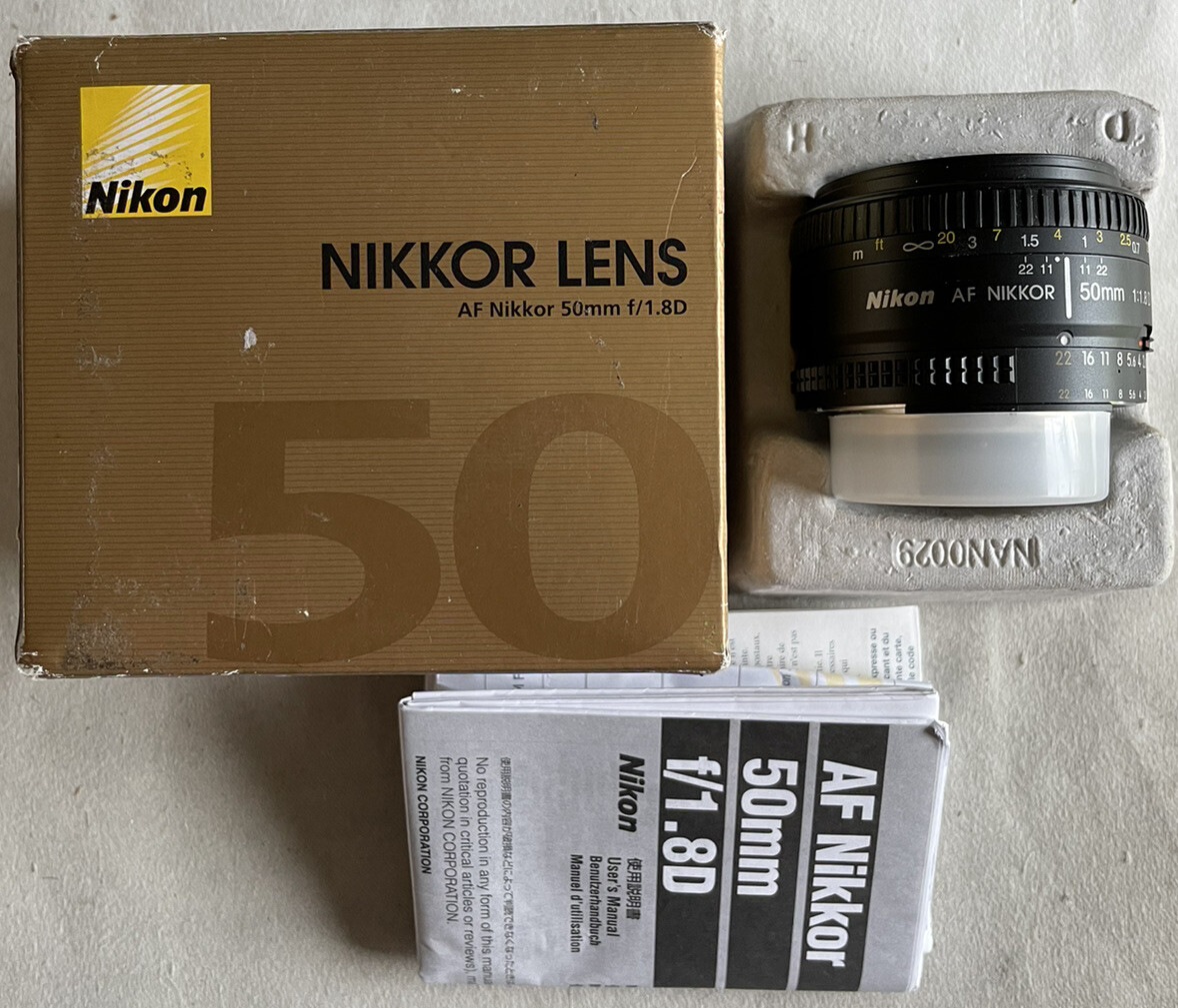Nikon Nikkor AI-S 50mm F1.8 | eBay