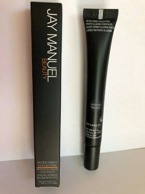 Jay Manuel Beauty  Photo Illusion Concealer - AIRBRUSH MEDIUM  (LOT OF 2)