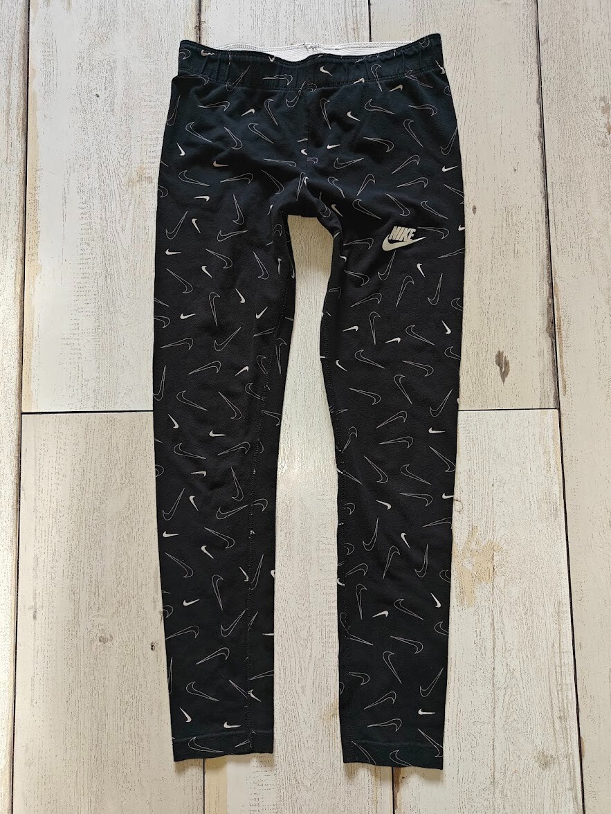 ❤️❤️❤️ Nike Dance all over swoosh print leggings in black