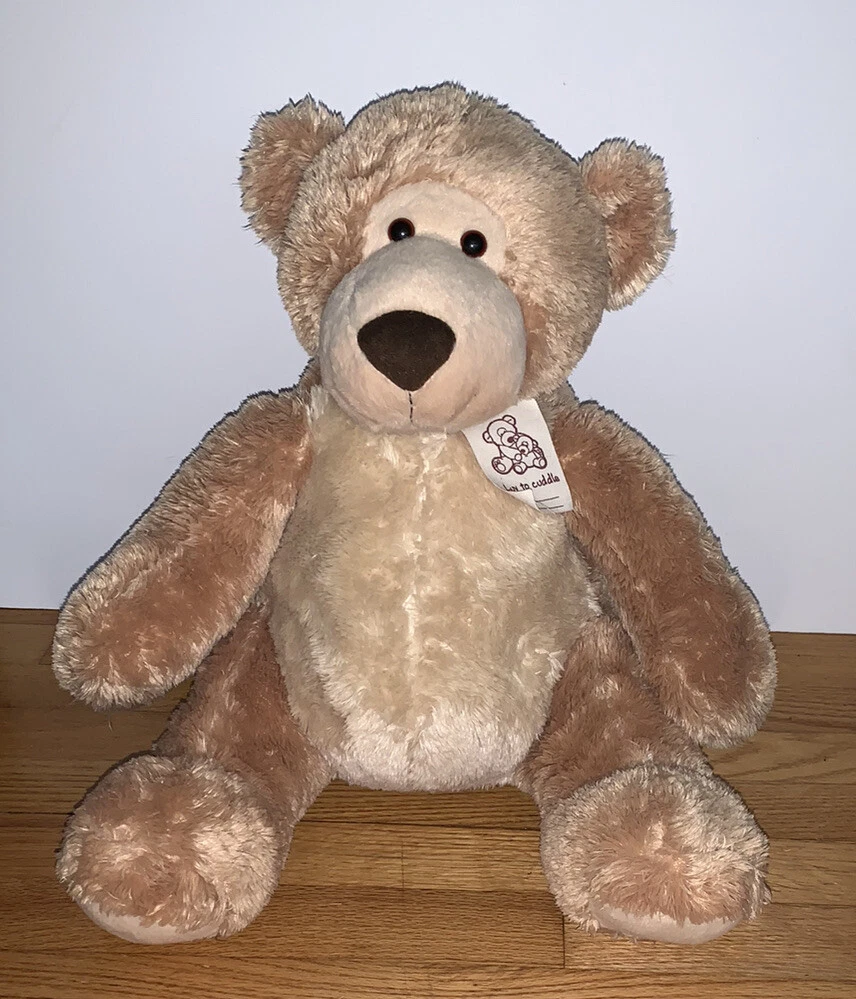 Aurora 19 Luv To Cuddle Teddy Bear Brown Plush Stuffed Animal