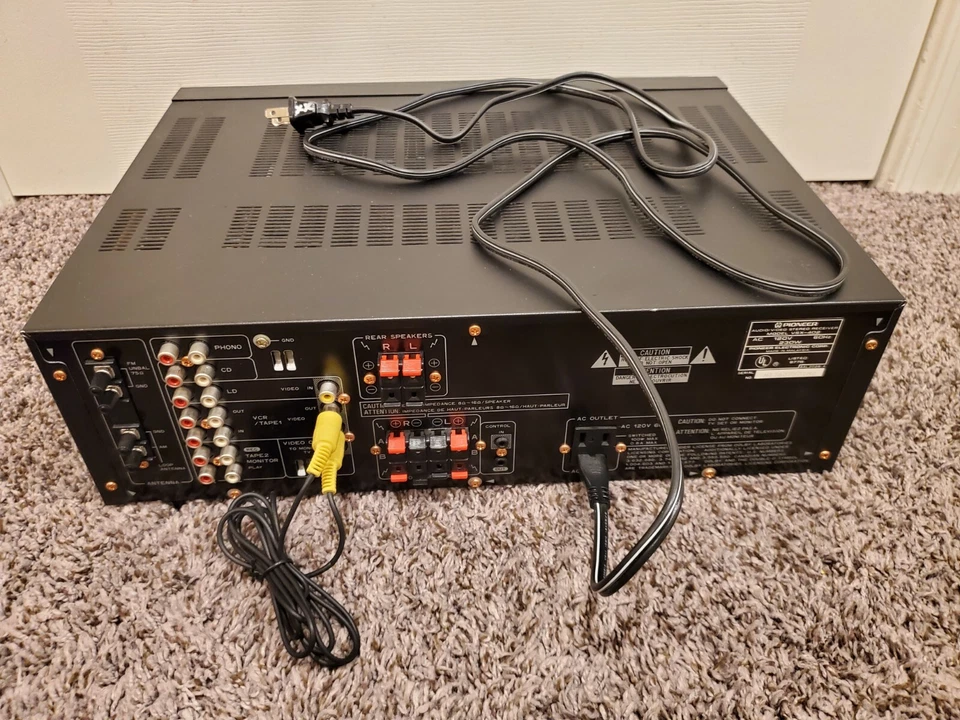 Pioneer VSX-402 Audio Video Home Theater Stereo Receiver (No Remote Control) 🔥 - Image 4 of 4