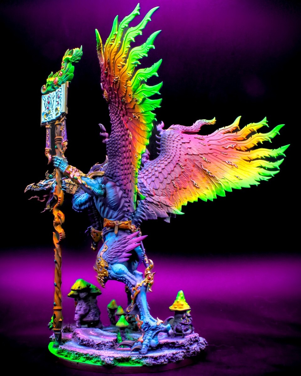 COMMISSION** Kairos Fateweaver/Lord of Change Tzeentch