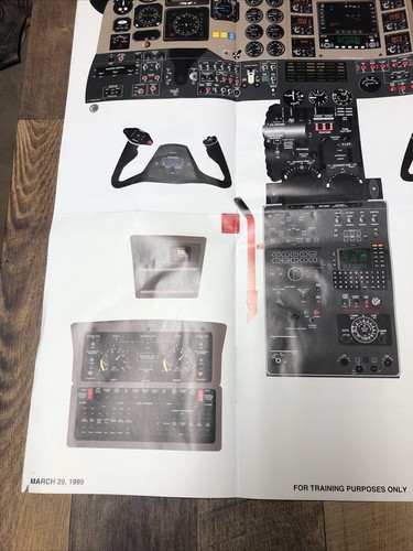 Flight Safety International King Air B200 Level D Simulator Poster - Picture 3 of 8