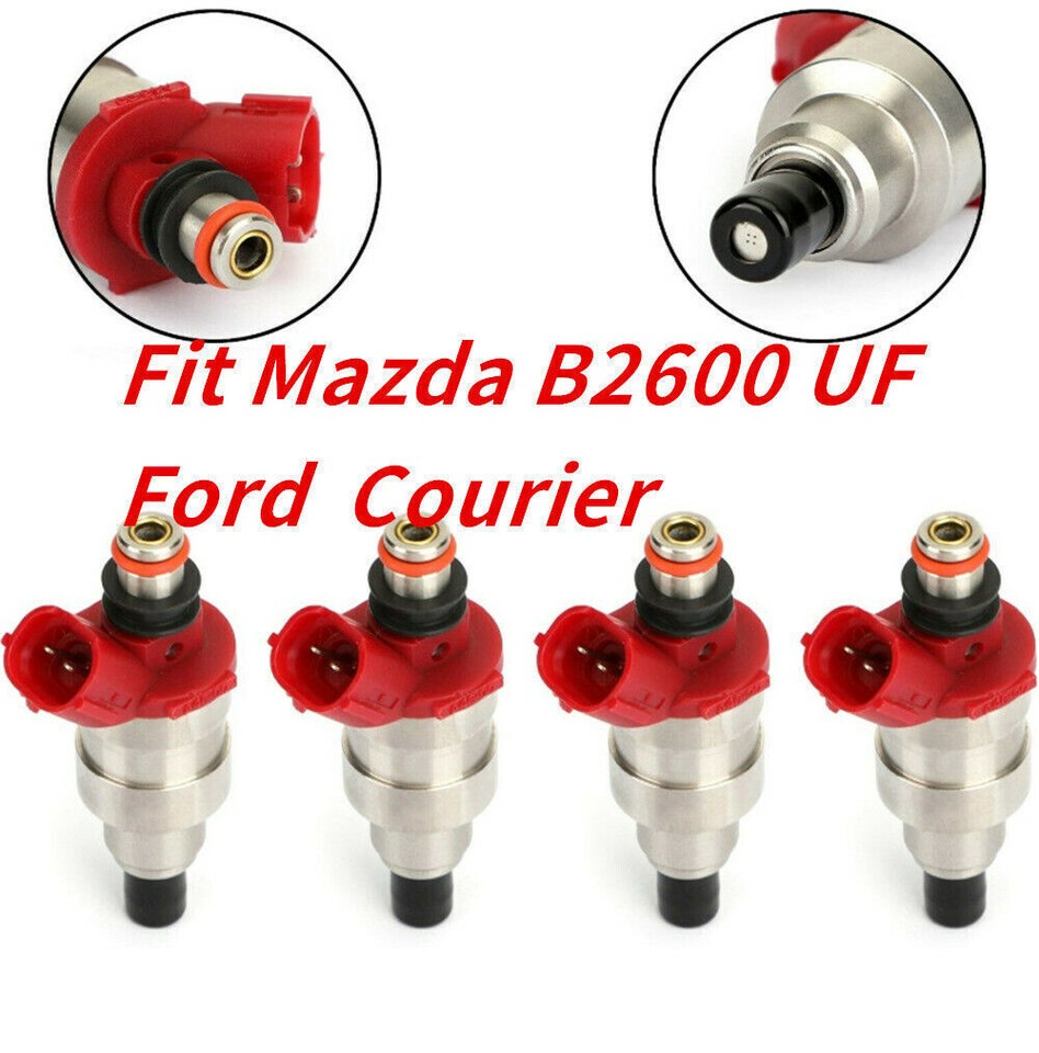 FUEL INJECTOR SERVICE KIT FITS MAZDA B2600 UF UN G6 2.6L 4 CYL 90-02 INJECTORS FUEL INJECTOR SERVICE KIT FITS MAZDA B2600 UF UN G6 2.6L 4 CYL 90-02 INJECTORS