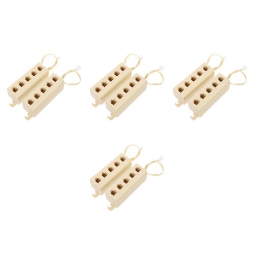 4 Pack Junction Box Adapter Festnetzadapter Telefonleitungsanschluss - Zdjęcie 5 z 12