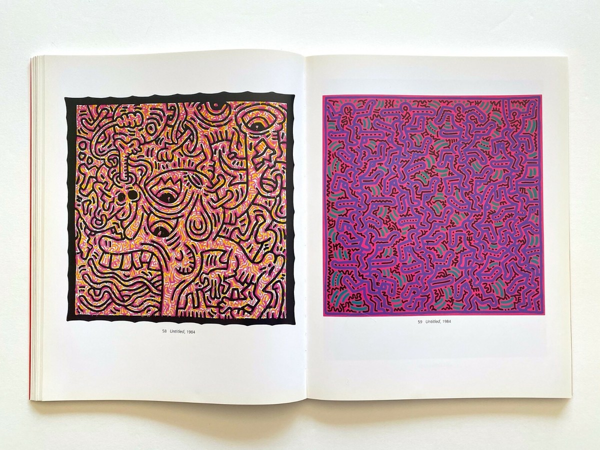 KEITH HARING RARE VINTAGE 1992 1ST EDITION COLLECTOR'S SOFTCOVER