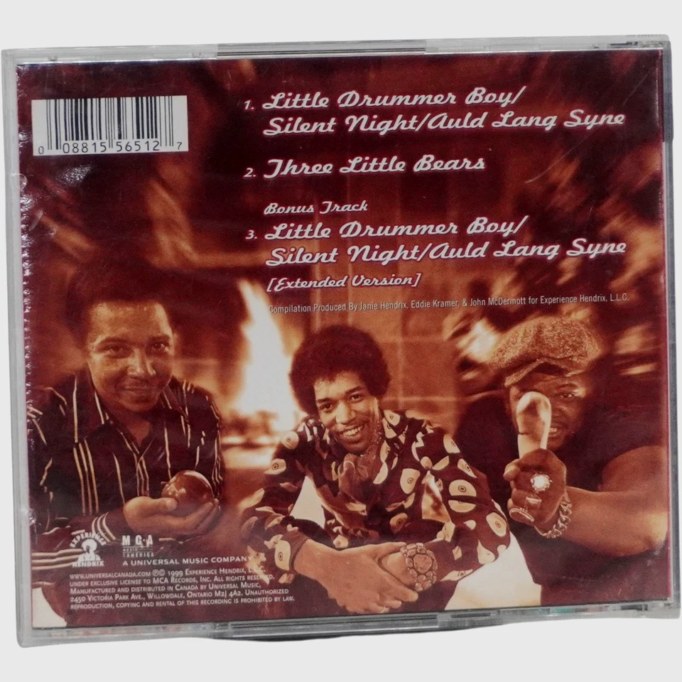Jim Hendrix - Merry Christmas and Happy New Year CD 1999 Experience Hendrix - Imagem 2 de 4