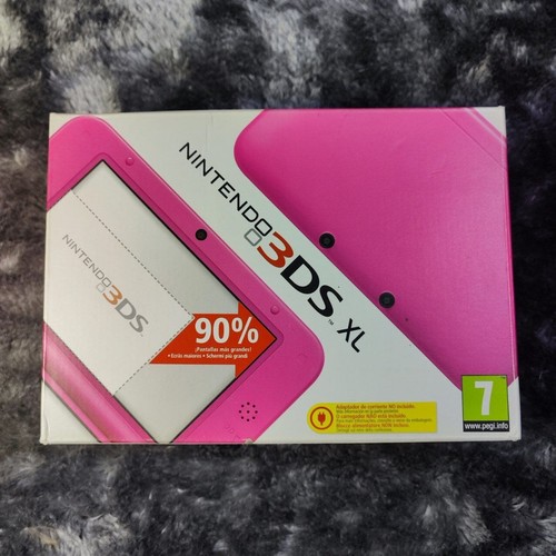 NINTENDO 3DS XL PINK PAL ITA CIB SCATOLA CARTE AR IMBALLATE CARICATORE ORIGINALE