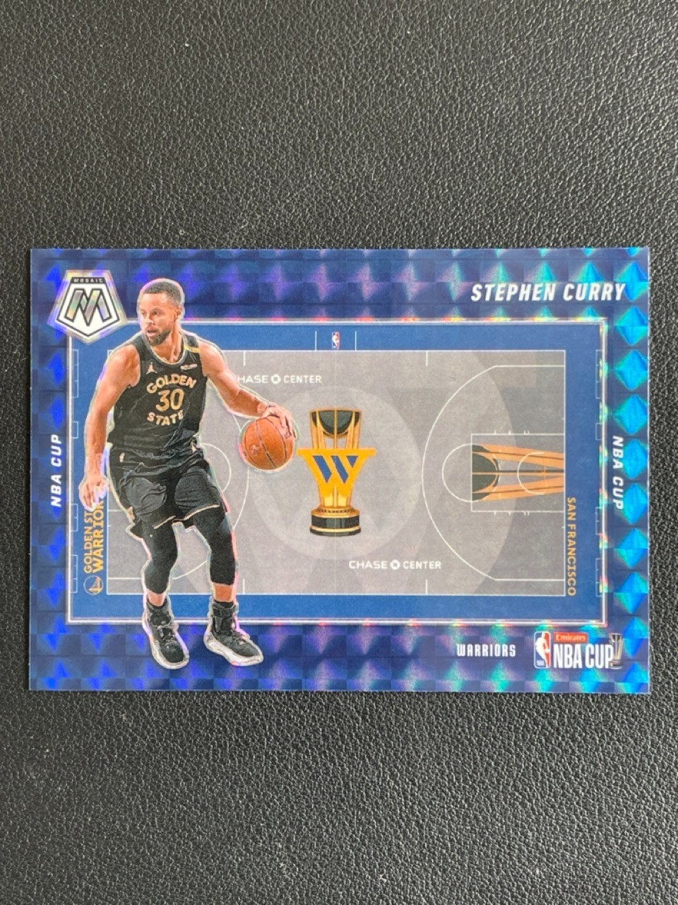 Stephen Curry 2024-25 Panini Mosaic NBA Cup Insert SP #18