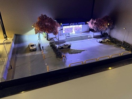 convenience store gs25 diorama