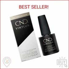 CND Vinylux Long Wear Shine Top Coat, Quick Drying Formula, Easy to Remove, 0.5 