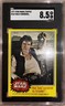 1977 Topps Star Wars Card #162 Solo Cornered... 8.5 SGC Grad