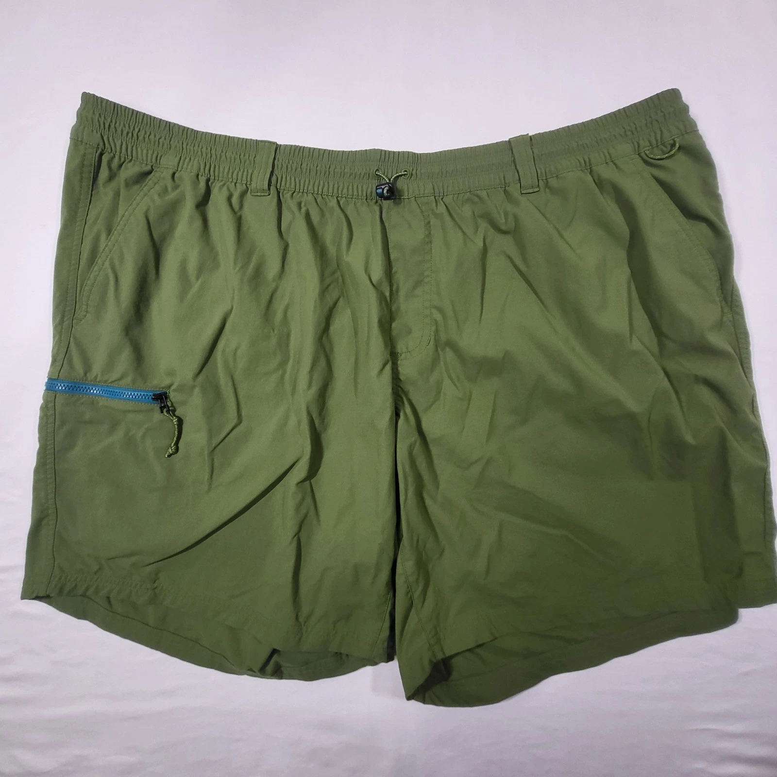 REI Co-op Trailmade Shorts Mens 3XL Green Hiking Quick Dry Outdoor Hiking