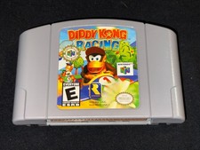 Diddy Kong Racing (Nintendo 64, 1997) Cleaned / Tested / Authentic - N64