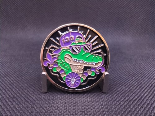 IBEW Local Union 130 Challenge Coin New Orleans Louisiana Saints Mardi Gras