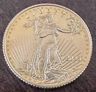1/10 oz American Gold Eagle Coin 2023 (BU) $5 Gold Coin