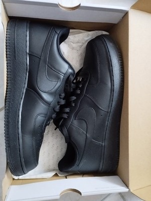 Nike Sportswear AIR FORCE 1 07 - Sneaker low - black Größe 46