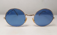 Vintage Round Sunglasses Lennon Ozzy 1970's UNSIGNED Gold Filled frame USA