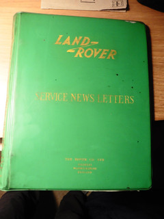 Original Land Rover Service News Brief Feb 65 bis Okt 68 selten Oldtimer Retro