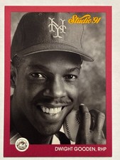 1991 Studio #204 Dwight Gooden New York Mets