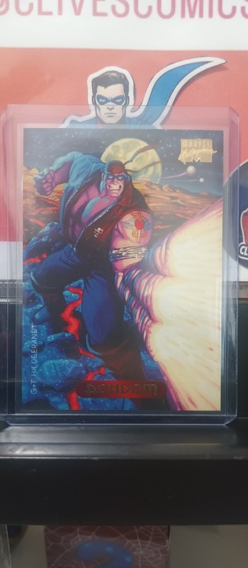 Random Marvel Masterpieces 1994 No.97 Fleer Corporation