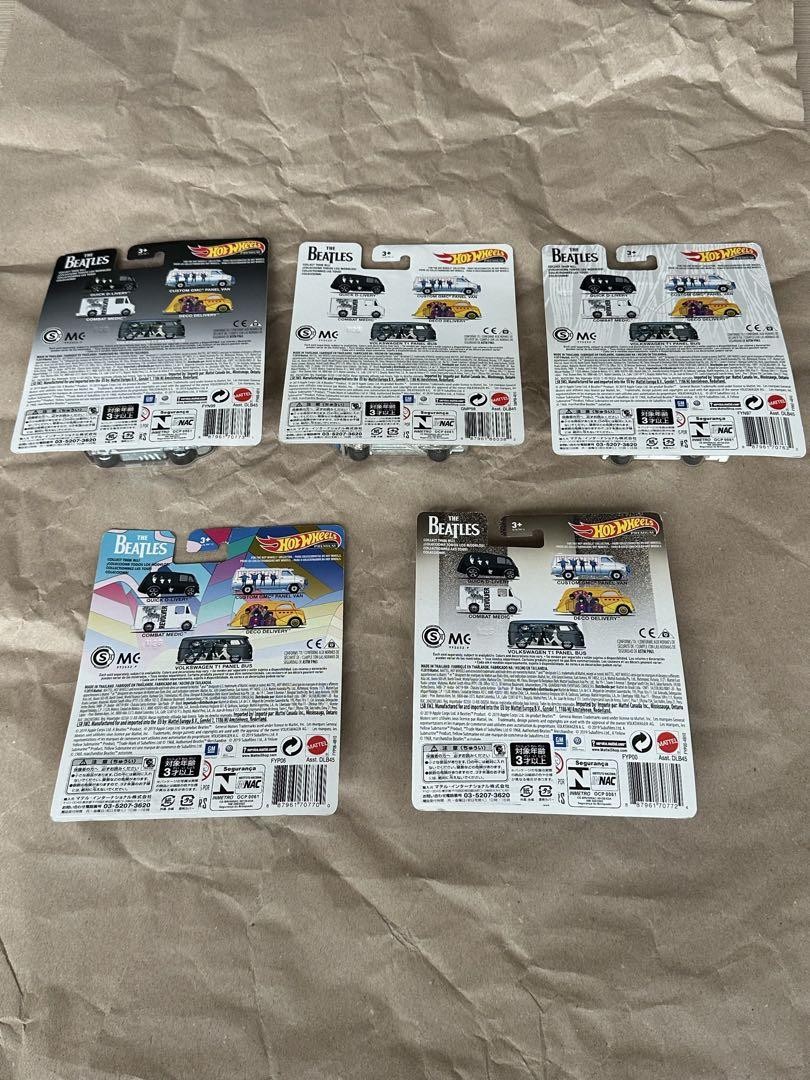 Hot Wheels Beatles Collection 5-Piece Set | eBay