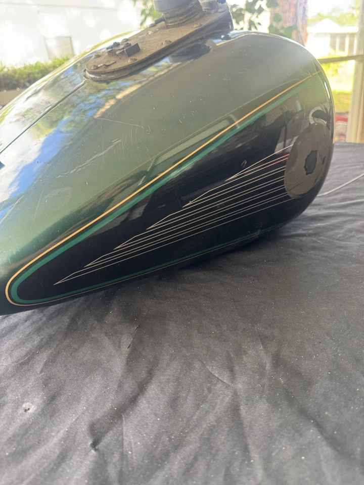 1999 Harley Davidson Electra скольжения бензобак с топливной дверью * вмятины * - Изображение 3 из 4