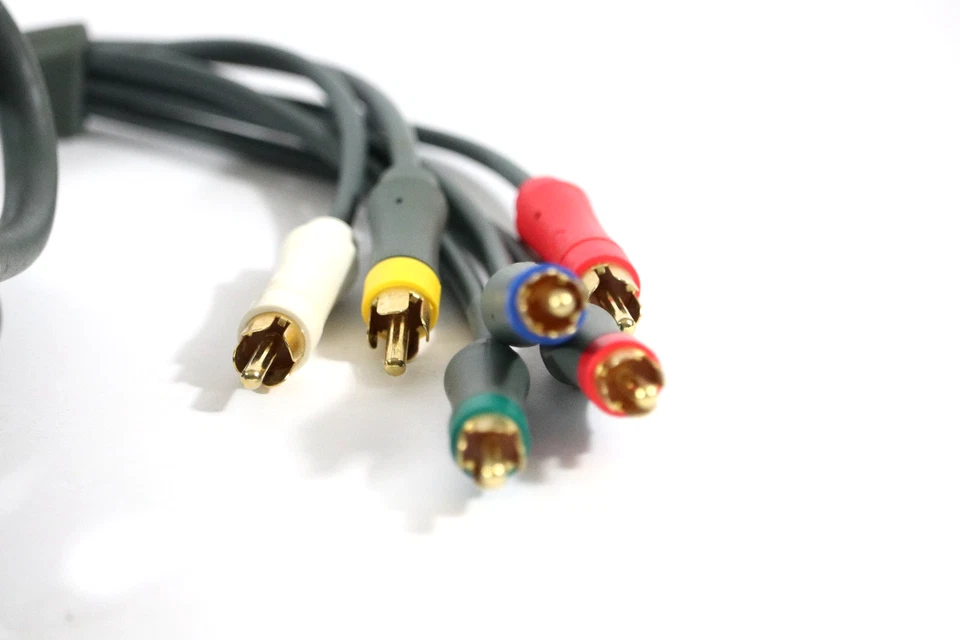 Genuine OEM Microsoft Xbox 360 Component HD AV Cable Composite RCA HDTV ⭐ TESTED - Image 3 of 4