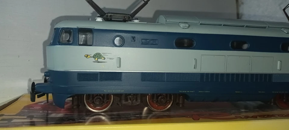 7mm O gauge RIVAROSSI 7181 Electric Locomotive Blue Italian Livery RUNS WELL - Image 3 of 4