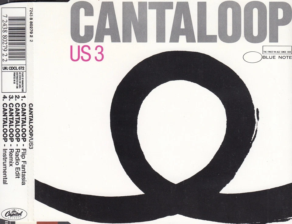 US3 Cantaloop (Flip Fantasia) MCD 1992 RAR & WIE NEU HERBIE HANCOCK US 3 90sJazz - Bild 2 von 4
