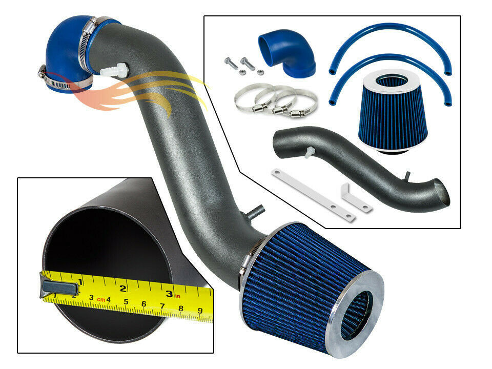 XYZ RW BLUE Sport Air Intake Kit+Filter For 93-98 JEEP Cherokee SUV 4.0L L6