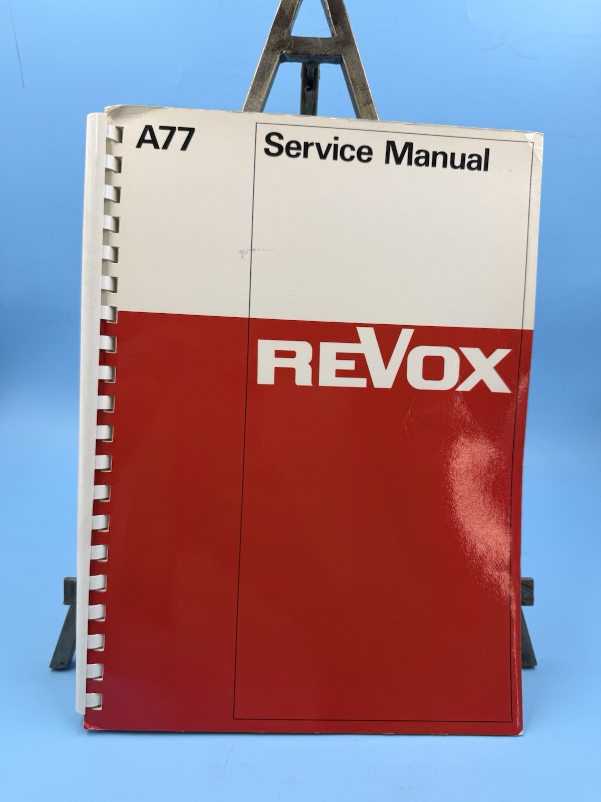 Revox A77 Service Manual Factory Reel to Reel