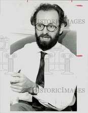 1987 Press Photo Valerio Festi, Italian fireworks producer - hpa82529