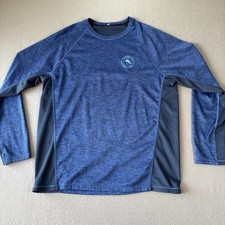 Tommy Bahama IslandActive Frontside Flip Reversible Sun Fishing Shirt Mens L UPF