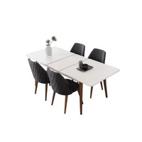 WeißEr Rechteckiger Esstisch Designer KüChenmöBel Moderne Holztische