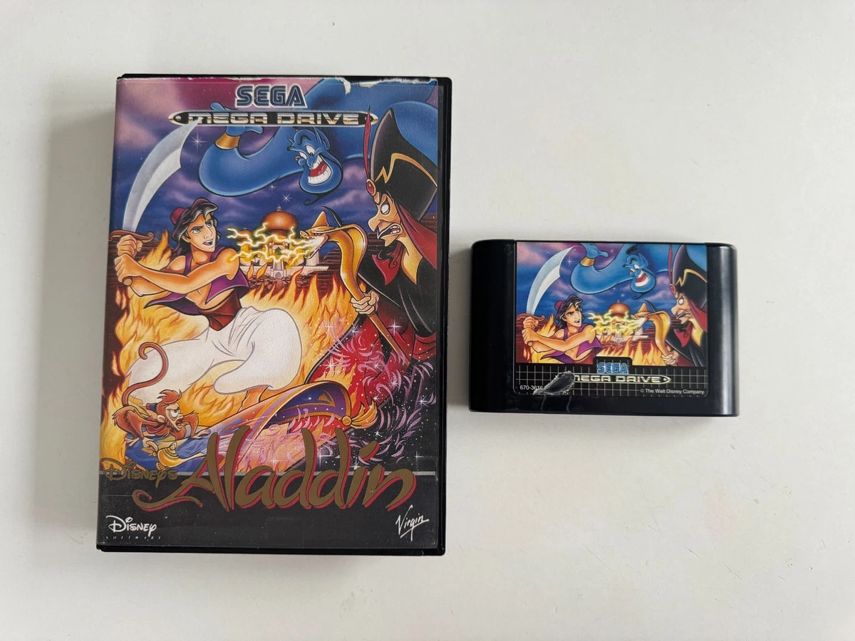 Aladdin SEGA Mega Drive Megadrive – Complet (CIB), PAL FR, Jeu De Plateforme Disney