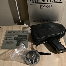 Bentley BX-720 Super-8 Movie Camera w/ Box For Parts Untested