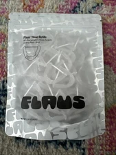 Flaus Head Refills - 90 Recyclable floss heads - Glossy Floss in Mint NEW in Bag
