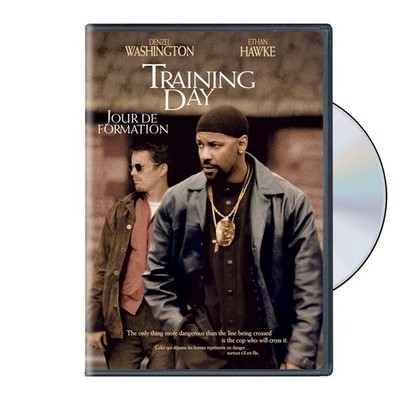 Training Day - DVD -  Very Good - Denzel Washington,Ethan Hawke,Scott Glenn,Tom