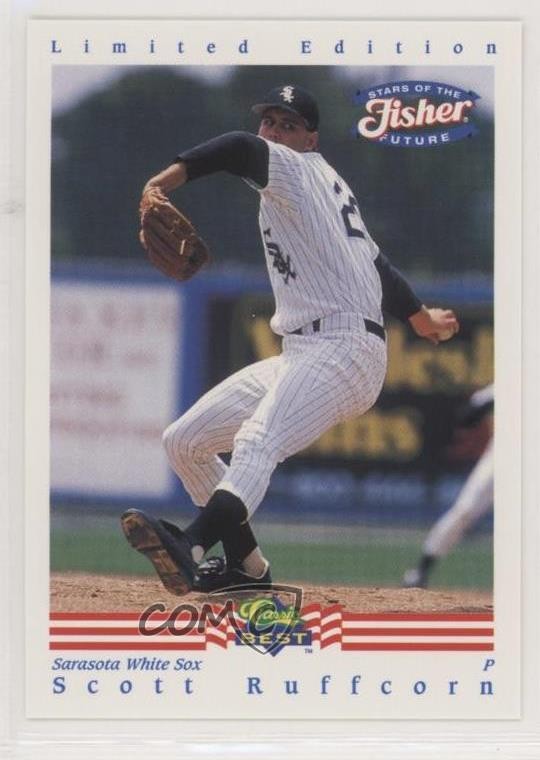 1992 Classic Best Fisher Nuts Stars of the Future Scott Ruffcorn Rookie RC 1c7
