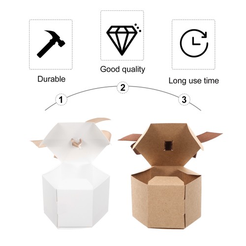 20 Pcs Gift Box Bridesmaid Mini Wedding Favor Boxes Party Favour - Picture 11 of 12