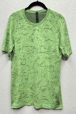 Lululemon Metal Vent Tech Short Sleeve Shirt Men’s Small Green Light Gym Run